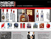 Tablet Screenshot of madedesign.com.ua